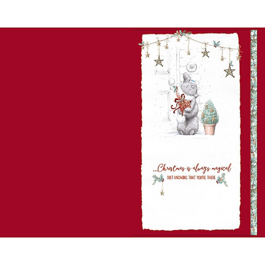 Special Mum Handmade Me to You Bear Christmas Card Extra Image 1